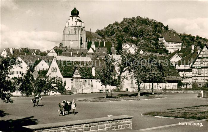 Herrenberg Wuerttemberg Ortspartie