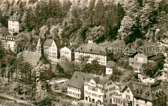 Calw Spoehrer Schule Fliegeraufnahme