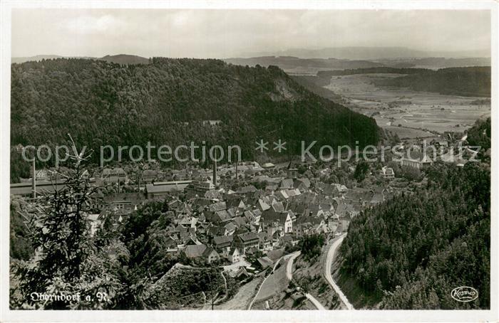 Oberndorf Neckar Fliegeraufnahme