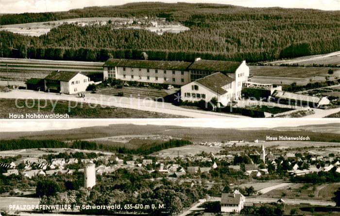 Pfalzgrafenweiler DRK Landessanitaetsschule Haus Hohenwaldach Fliegeraufnahme