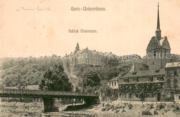 Untermhaus Gera Schloss Oberstein