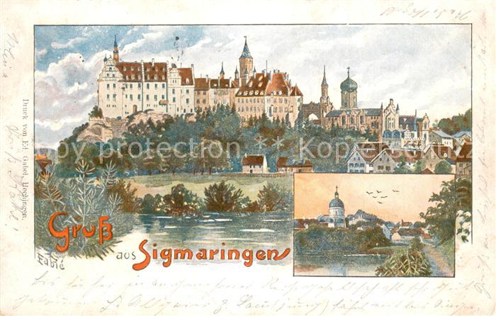 Sigmaringen Panorama Schloss