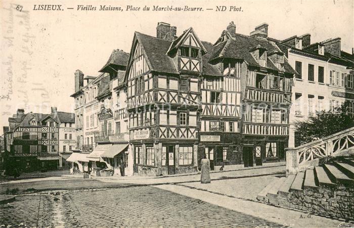 Lisieux 14 Vieilles Maisons Place du Marche au Beurre