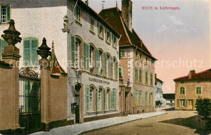 Wich 57 Moselle Lothringen Strassenpartie