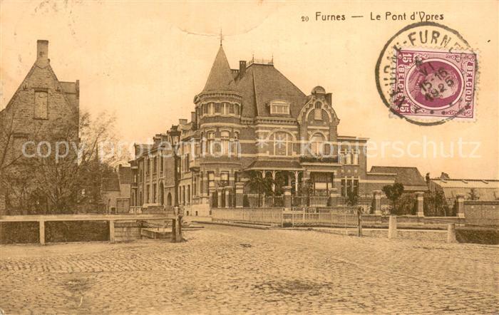 Furnes Veurne West-Vlaanderen Belgie Le Pont d Ypres