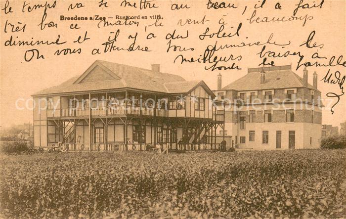 Breedene-sur-Mer Belgie Rustoord