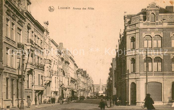 Louvain Flandre Avenue des Allies