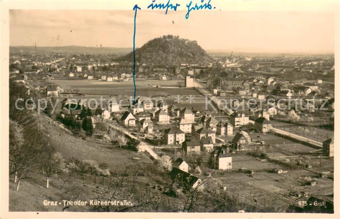 Graz Steiermark Panorama Theodor Koernerstrasse