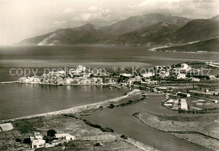 Saint-Florent Haute-Corse Kuestenort Berge