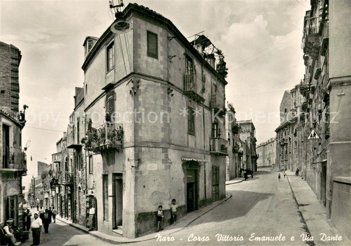 Naro Corso Vittorio Emanuele e Via Dante