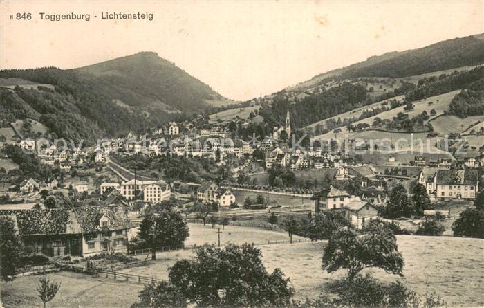 Toggenburg SG Lichtenstein Panorama