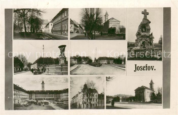 Josefov Jaromer Josefstadt Teilansichten Kirche Schloss Denkmal
