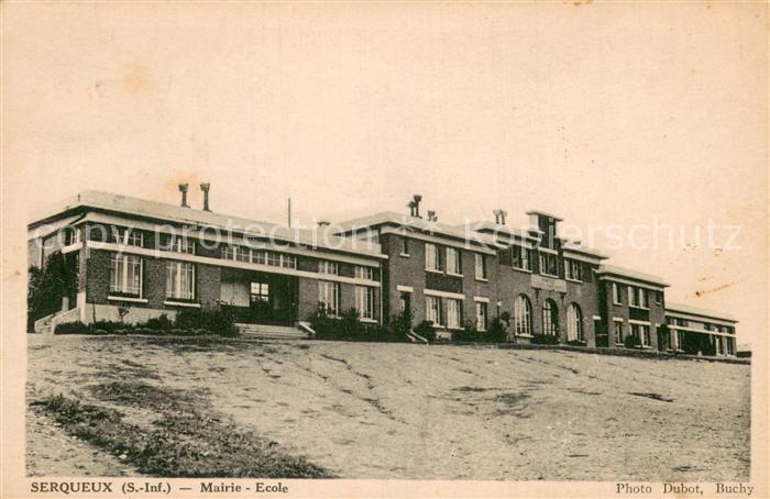 Serqueux  Seine-Maritime 76 Mairie Ecole
