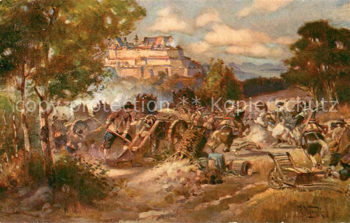 Coburg Bayern Belagerung der Feste Coburg durch Wallenstein 1632 Festungsbaufon