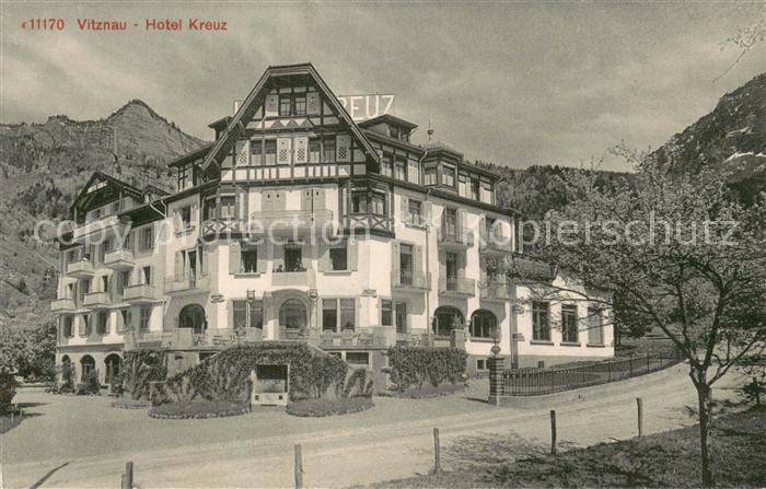 Vitznau Witznau Vierwaldstaettersee LU Hotel Kreuz