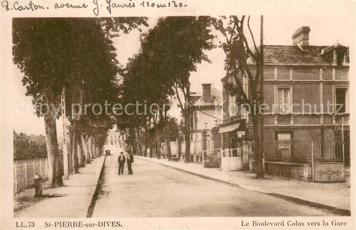 St-Pierre-sur-Dives Boulevard Colas vers la gare