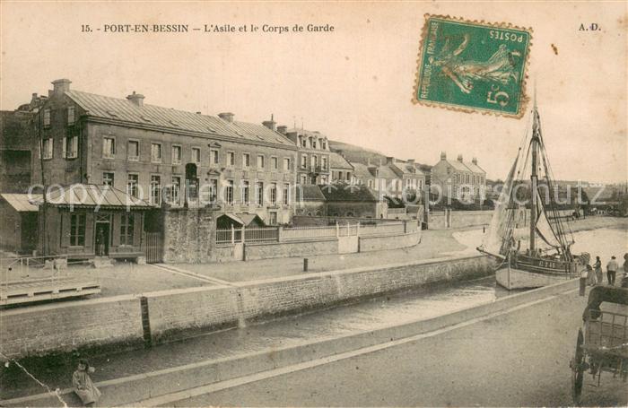 Port-en-Bessin Asile et le Corps de Garde