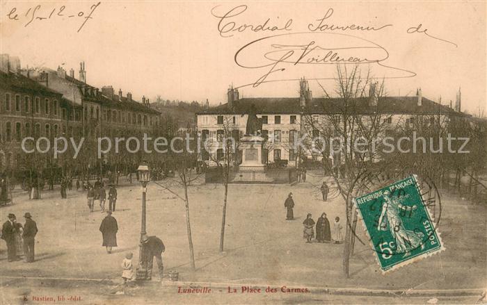 Luneville 54 Place des Carmes Monument