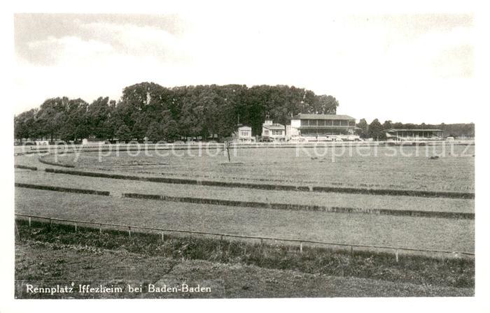 Iffezheim Rennplatz Pferderennbahn