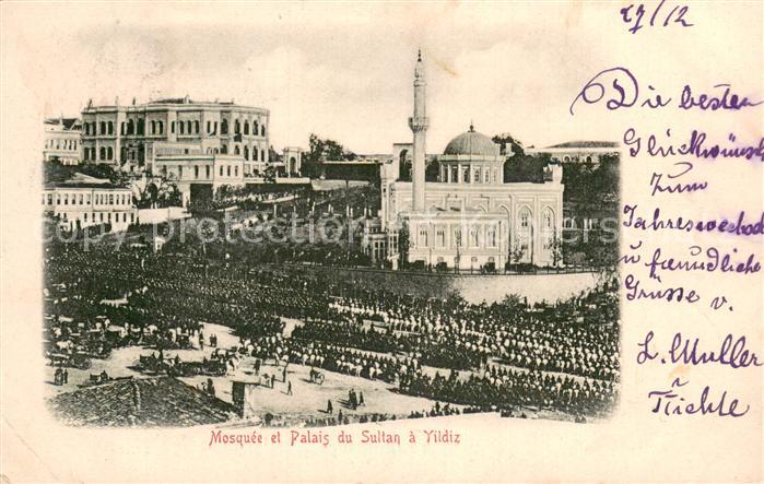 Yildiz Istanbul Constantinopel TK Mosquée et Palais du Sultan