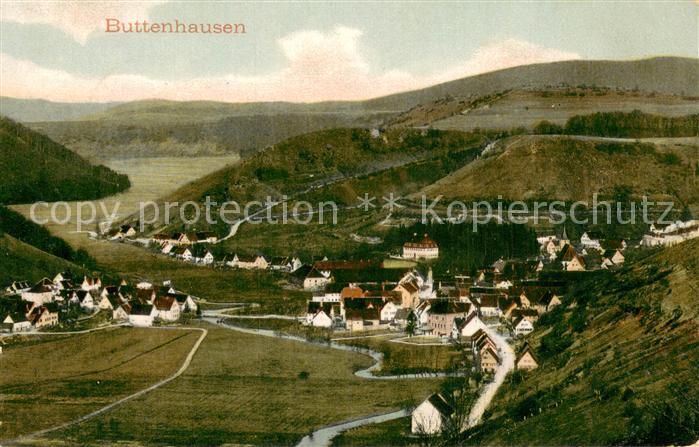 Buttenhausen Muensingen Panorama Schwaebische Alb