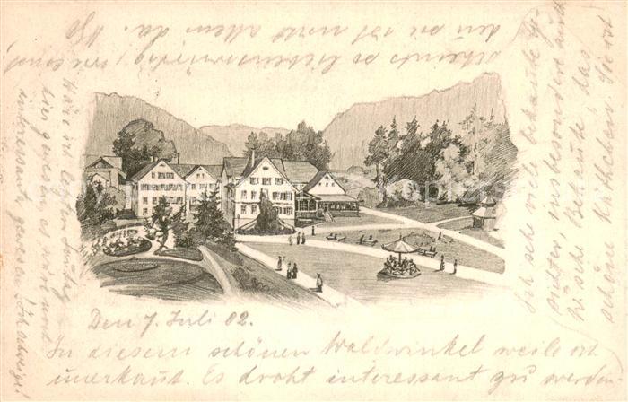 TueBINGEN BW Hotel Gaststaette Kuenstlerkarte