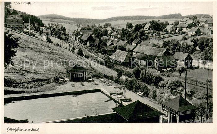 Tanne Harz Ortsansicht mit Freischwimmbad