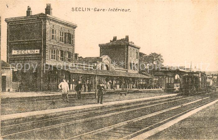 Seclin 59 Nord Gare intérieur Bahnhof Eisenbahn