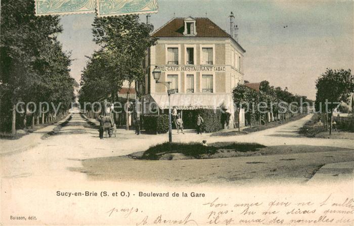 Sucy-en-Brie 94 Val-de-Marne Boulevard de la Gare