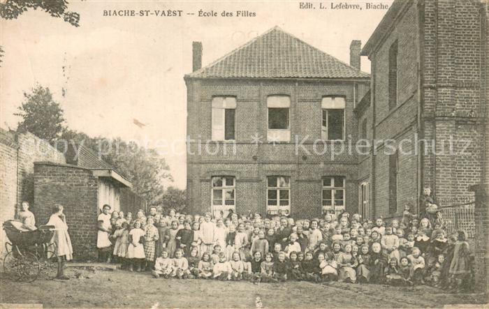 Biache-Saint-Vaast-Vaest 62 Pas-de-Calais Ecole des Filles Gruppenbild