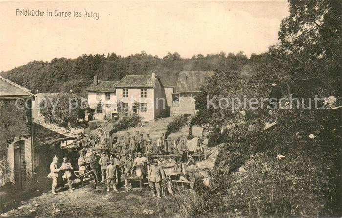 Conde-les-Autry 82 Ardennes Feldküche
