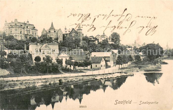 Saalfeld Saale Saalepartie