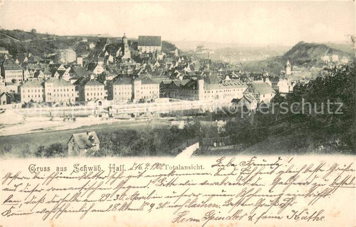 Schwaebisch Hall Totalansicht