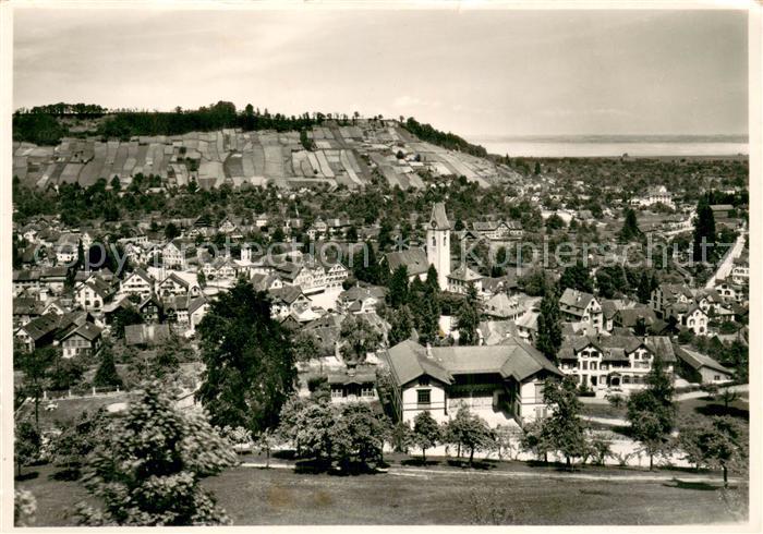 Thal Rorschach Panorama mit Steinernem Tisch und Bodensee