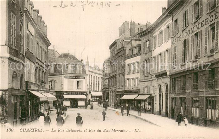 Chartres 28 Rue Delacroix et Rue due Bois Merrain