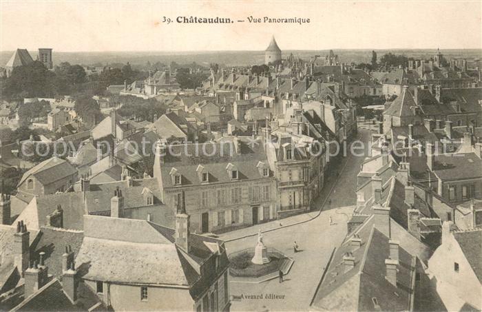 Chateaudun 28 Eure-et-Loir Vue panoramique