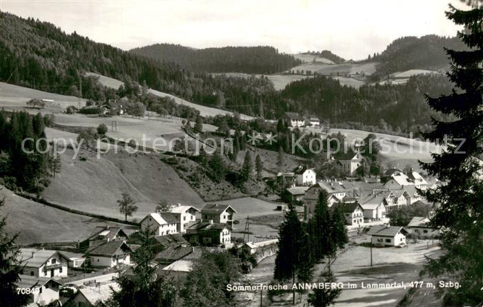 Annaberg Lammertal Annaberg-Lungoetz AT Panorama
