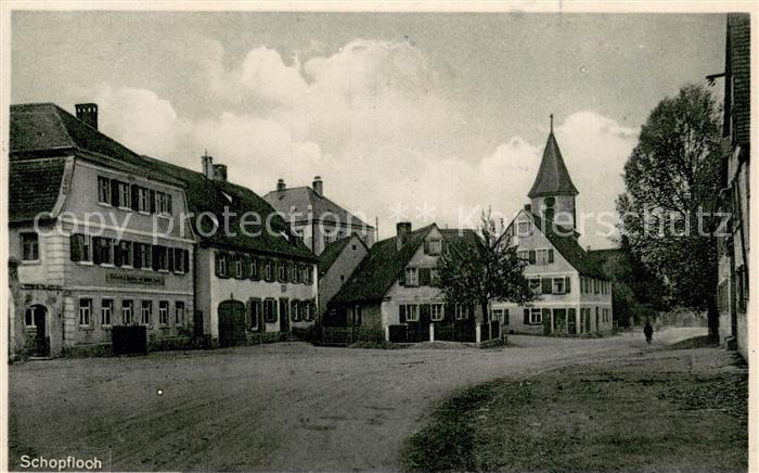 Schopfloch Mittelfranken Ortspartie