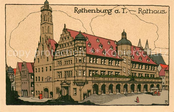 Rothenburg Tauber Rathaus