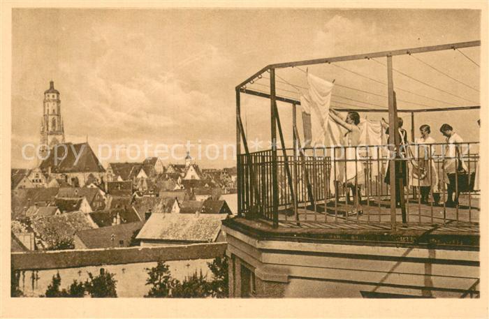 Noerdlingen Haushaltungs und Handarbeitsschule Ev Maedchenpensionat Trockenplatz