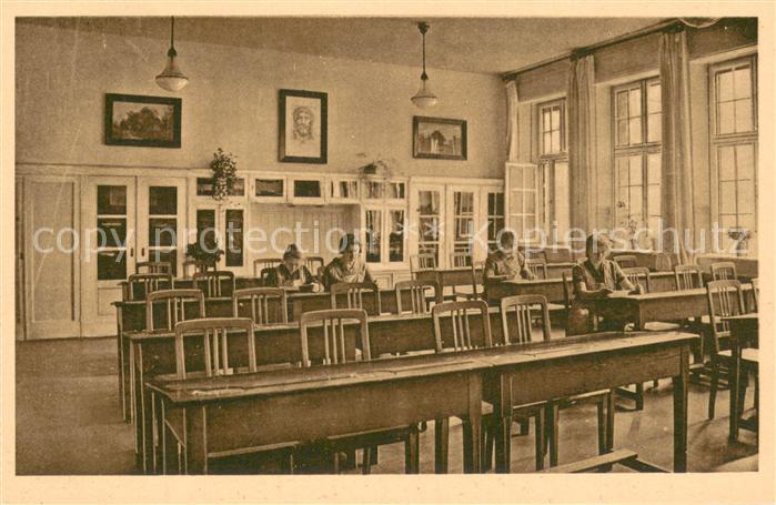 Noerdlingen Haushaltungs und Handarbeitsschule Ev Maedchenpensionat Lehrsaal