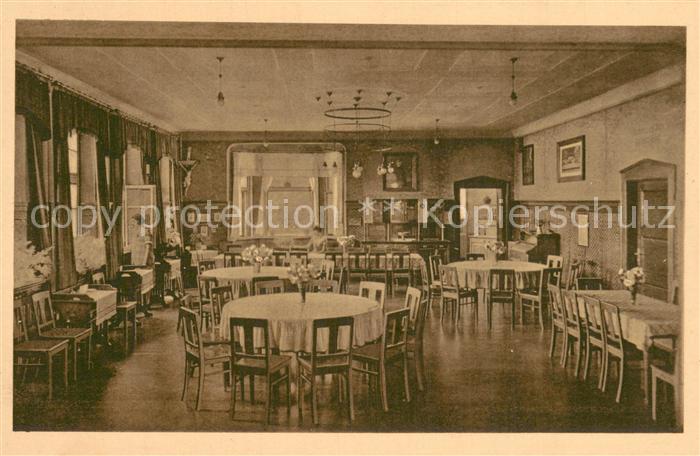 Noerdlingen Haushaltungs und Handarbeitsschule Ev Maedchenpensionat Speisesaal