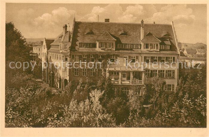 Noerdlingen Haushaltungs und Handarbeitsschule Ev Maedchenpensionat Vorderansich