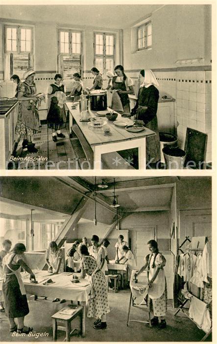 Noerdlingen Haushaltungs und Handarbeitsschule Ev Maedchenpensionat Beim Abspuel