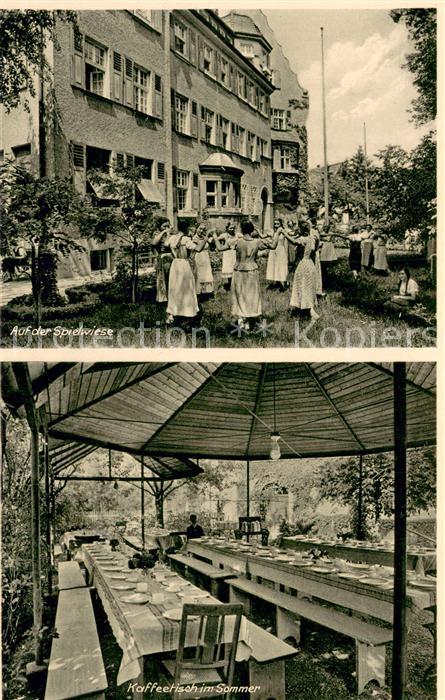 Noerdlingen Haushaltungs und Handarbeitsschule Ev Maedchenpensionat Auf der Spie