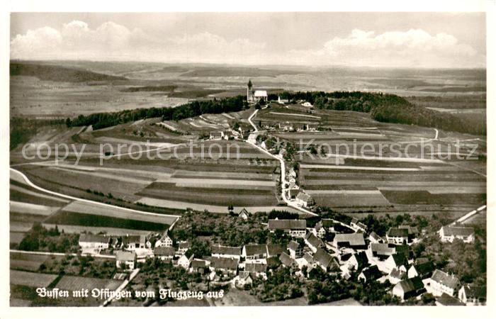 Bussen Fliegeraufnahme mit Offingen