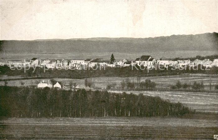 Embermenil 54 Meurthe-et-Moselle Blick in die frz Stellung