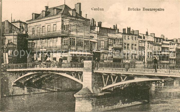 Verdun Meuse Bruecke Beaurepaire