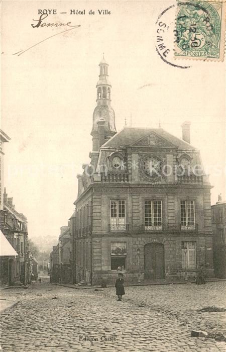 Roye  80 Somme Hotel de Ville