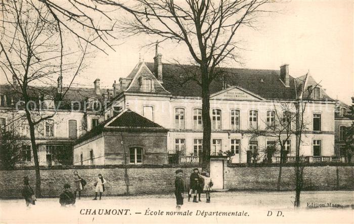 Chaumont 52 Ecole normale Departementale